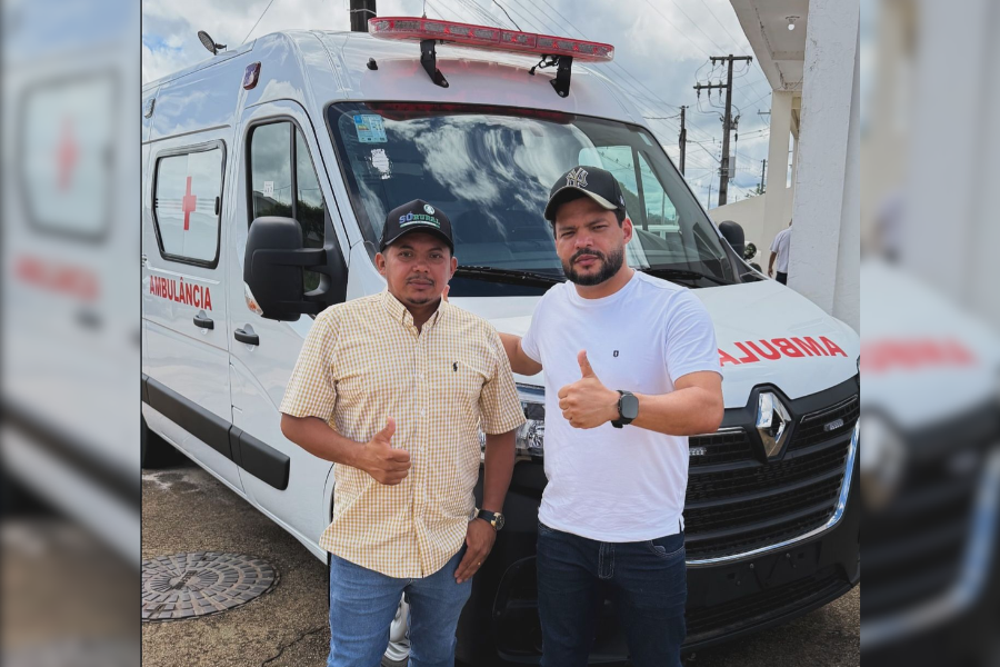 EDEVALDO NEVES: Deputado entrega ambulância de R$ 350 mil para Machadinho d'Oeste 