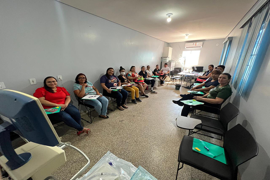 CAPACITAÇÃO: Saúde promove treinamento em ventilação mecânica para profissionais da UPA Sul