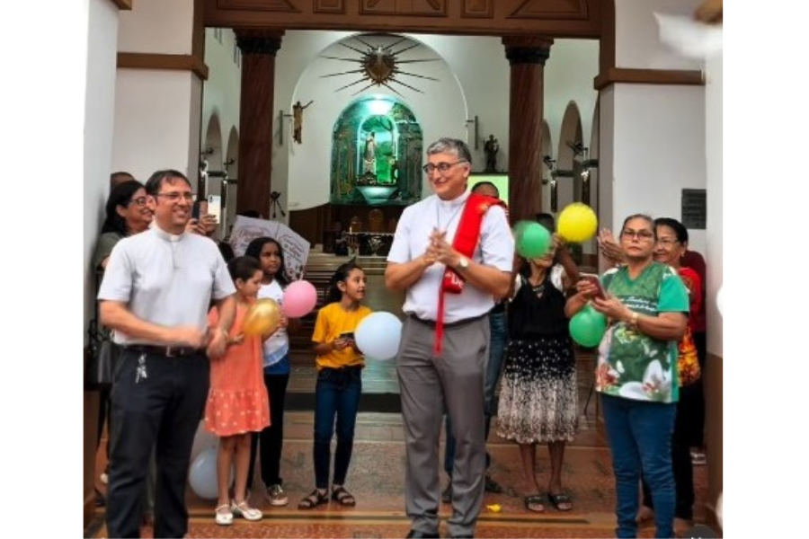 FÉ E FRATERNIDADE: Guajará-Mirim acolhe pela primeira vez o bispo eleito Leandro Silvestre