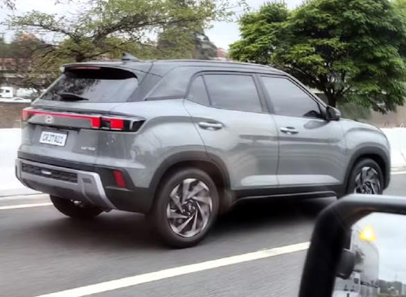 PRONTINHO: Hyundai Creta 2025 aparece sem disfarces pronto para estrear no mês que vem