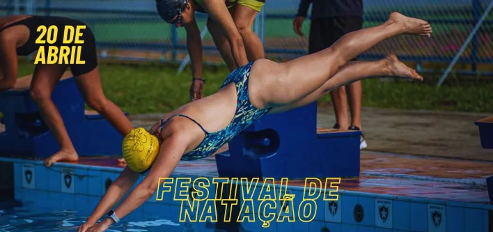FALTAM DOIS DIAS: Festival de natação do Botafogo acontece neste sábado (20)