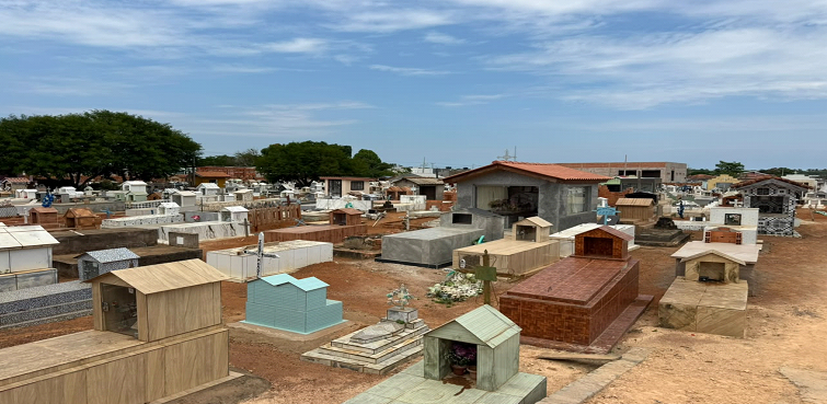 FINADOS: Prefeitura de Nova Mamoré investe em melhorias no Cemitério Severino Inácio da Rocha