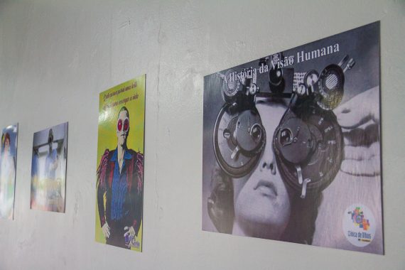 A história da visão humana em exposição na Casa de Cultura