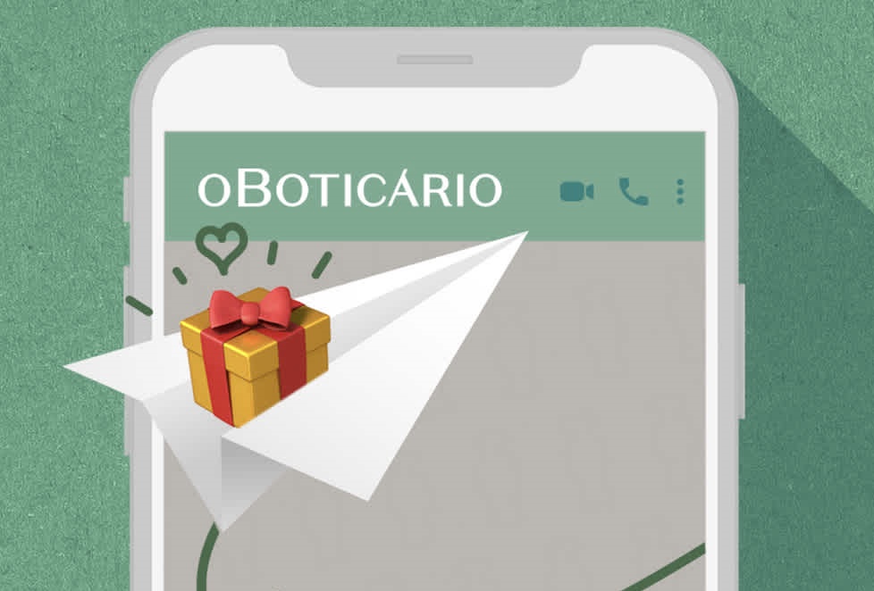 NO O BOTICÁRIO: Milhares de consultores ajudam na compra de Natal via WhatsApp