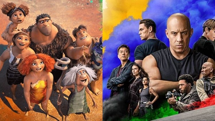 CINE VENEZA: O público poderá assistir 'Os Croods' e 'Velozes e Furiosos' pagando meia entrada