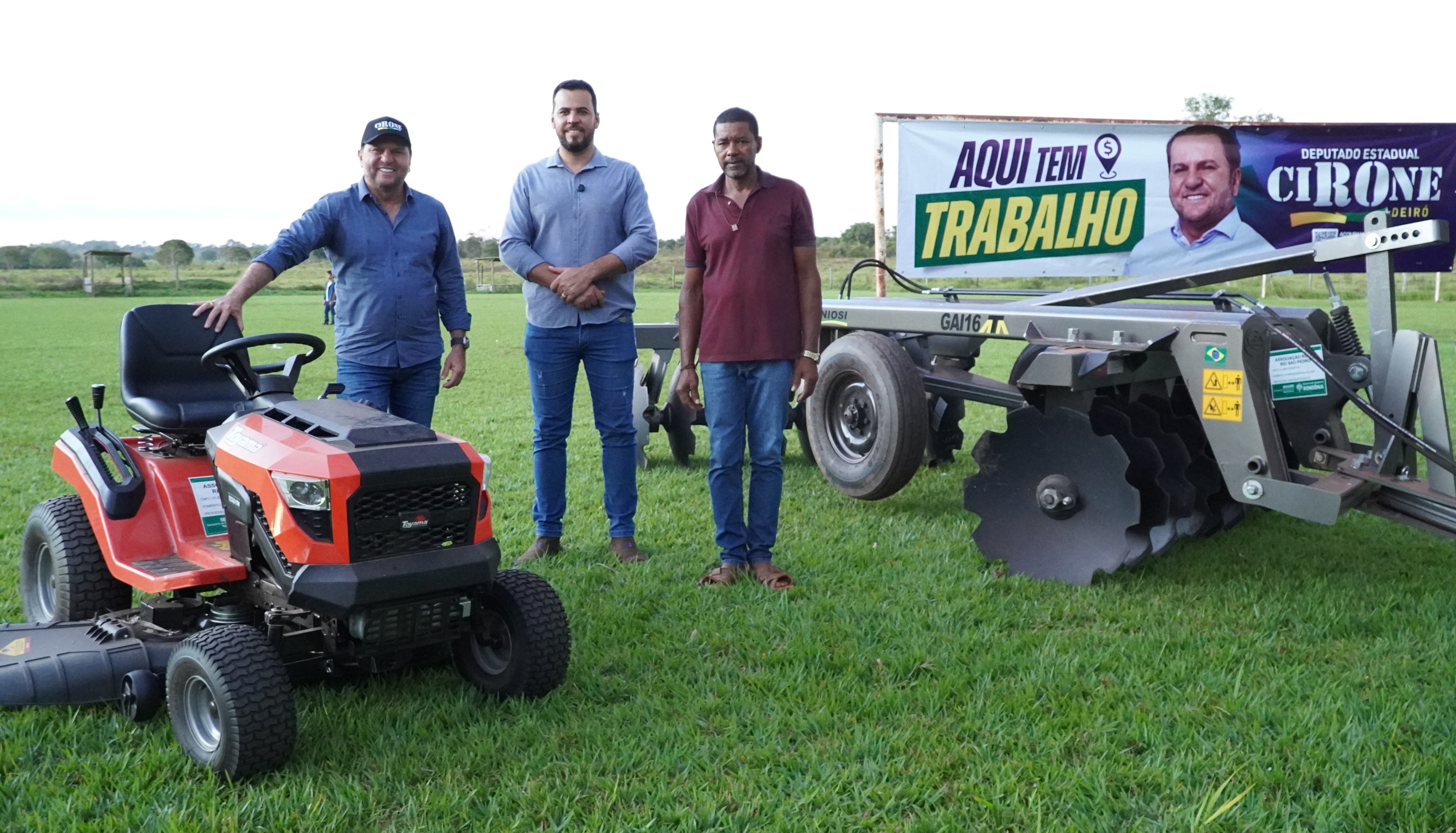 CIRONE DEIRÓ: Apoio de deputado garante melhorias para quem vive na área rural em Cacoal
