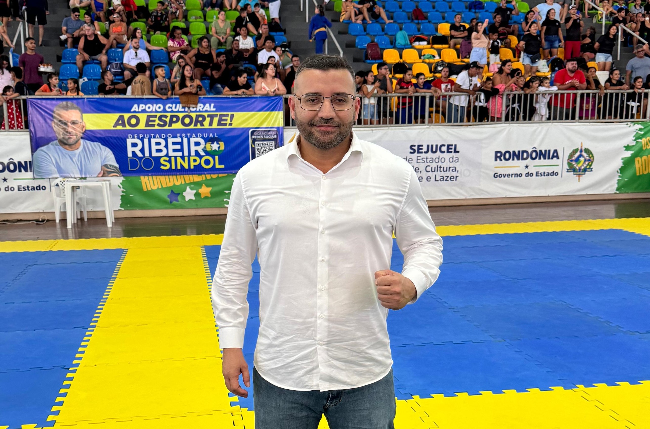 RIBEIRO DO SINPOL: Deputado destaca investimentos de R$ 5 milhões no esporte em RO