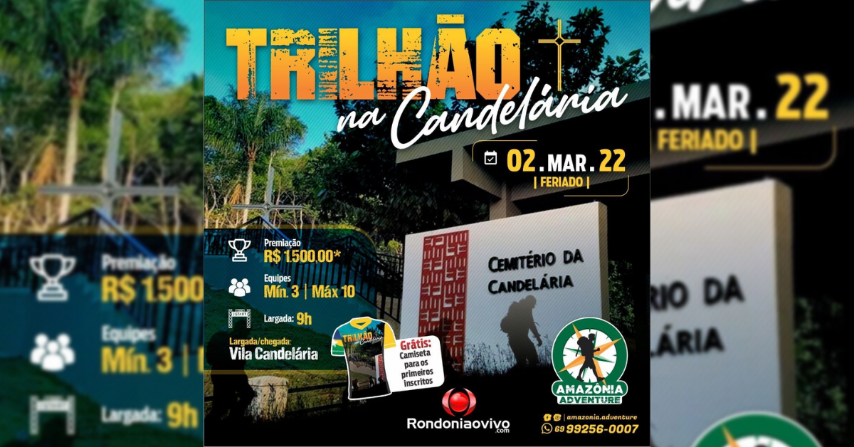 INSCRIÇÕES: Amazônia Adventure promove o Trilhão da Candelária 