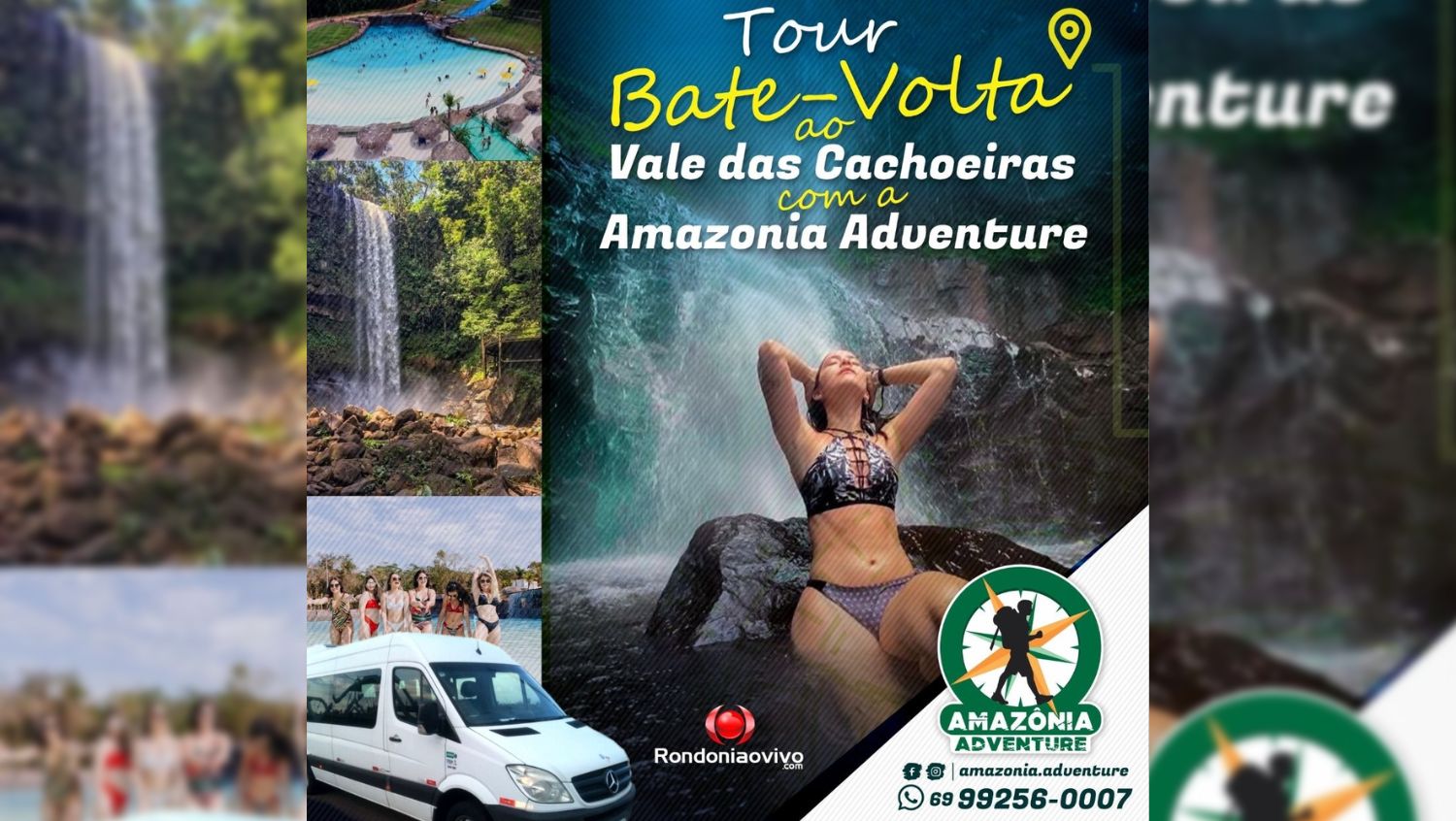 EXPEDIÇÃO: Tour bate e volta 'Vale das Cachoeiras' com a Amazônia Adventure
