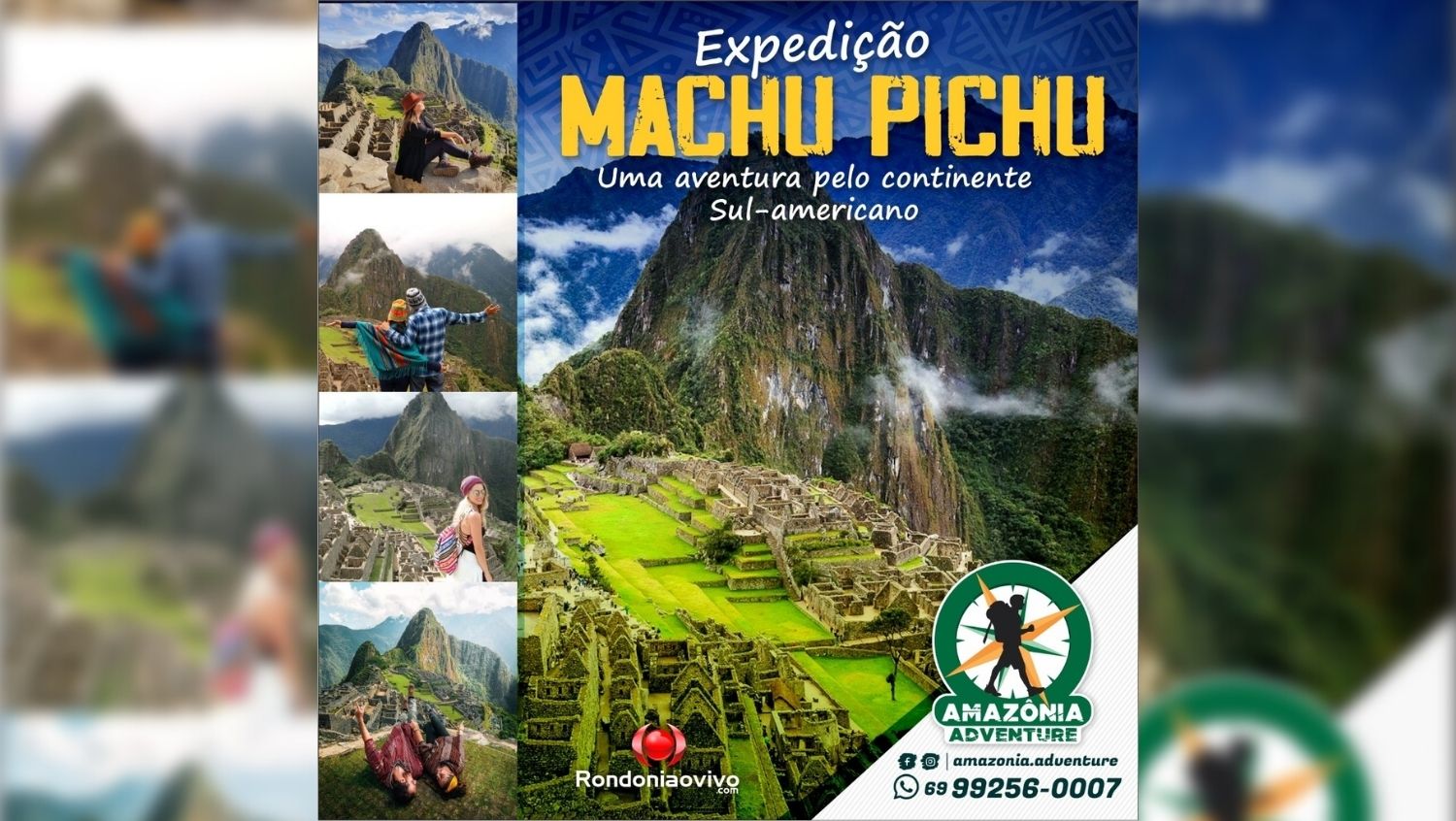 AMAZÔNIA ADVENTURE: Porto Velho e Machu Picchu no feriado de Carnaval