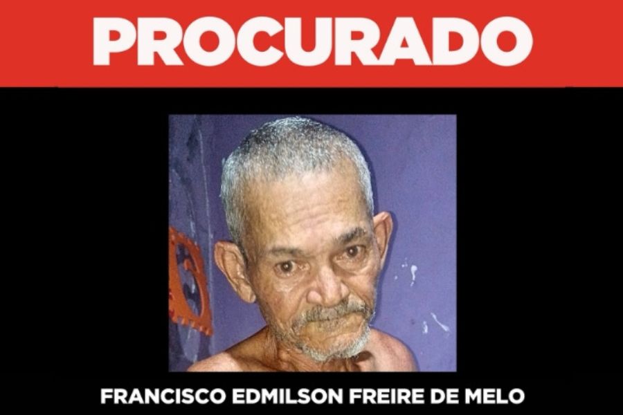PROCURADO: Polícia Civil busca por Francisco Edmilson F. de Melo, vulgo 'Chiquinho'