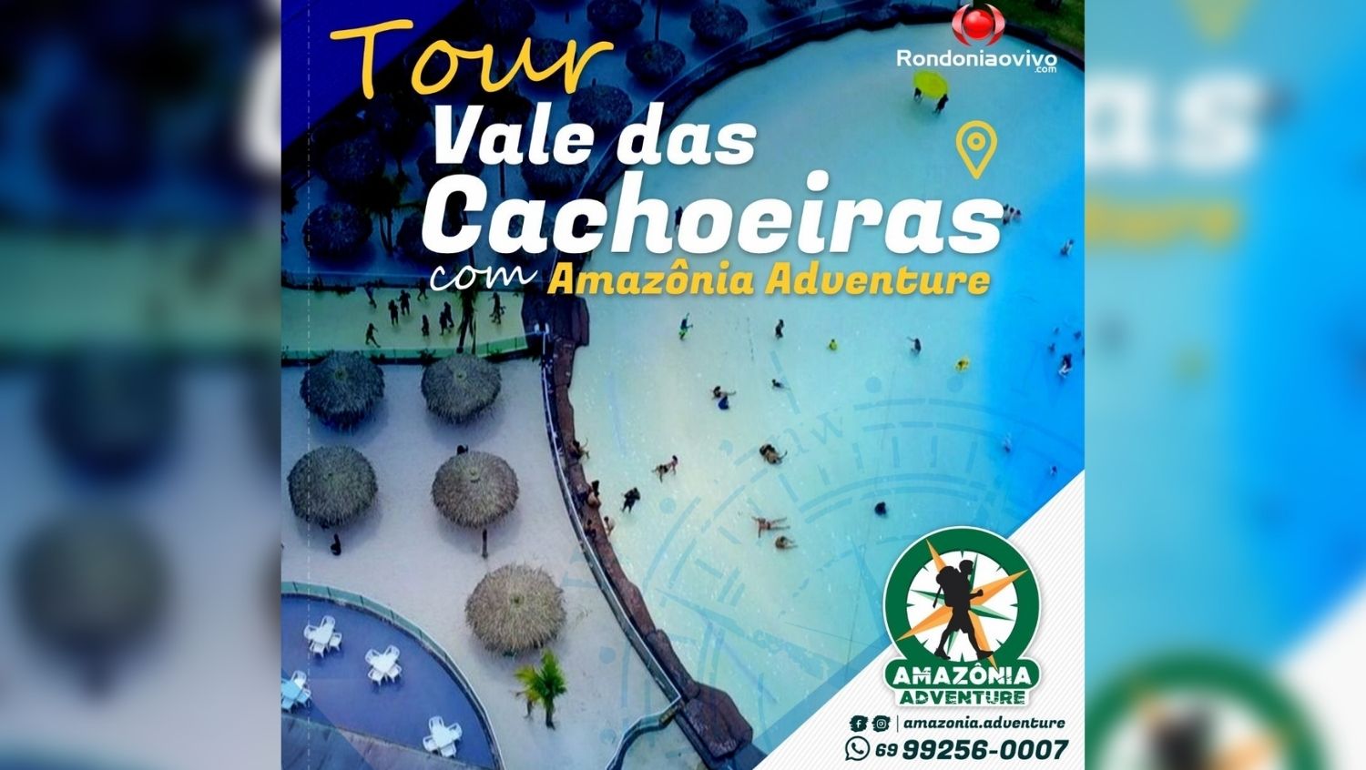 AMAZÔNIA ADVENTURE: Tour regional pelo Vale das Cachoeiras e Graúna Resort no dia 14