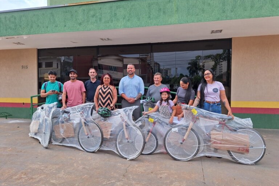 EDUCAÇÃO DE TRÂNSITO: Campanha de volta às aulas do Detran-RO premia sorteados com bicicletas