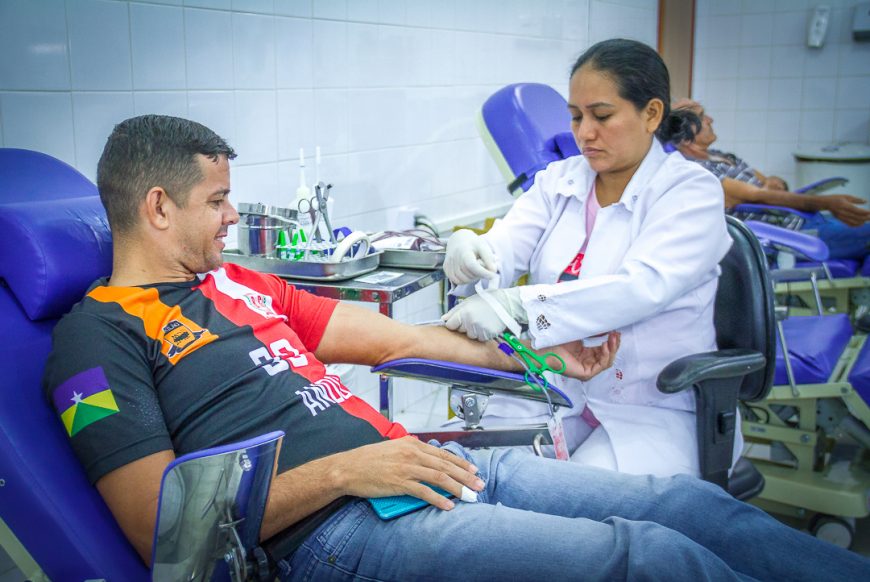 ESTOQUE EM BAIXA: Fhemeron convoca doadores de sangue para reforçar estoque neste final de ano