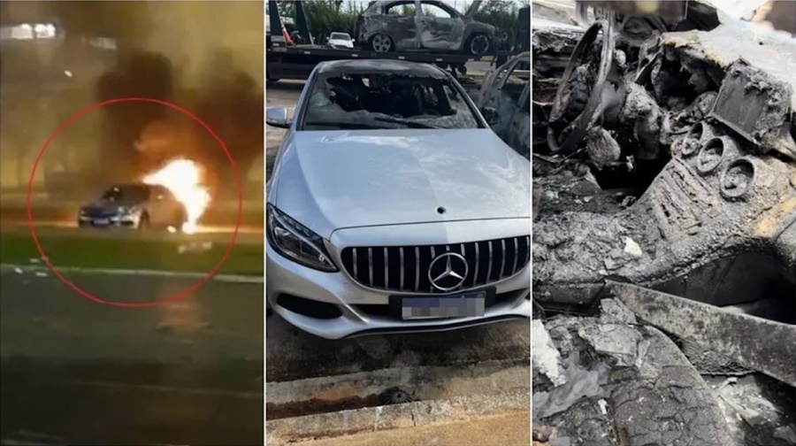R$ 120 MIL: Empresário que teve carro incendiado por bolsonaristas quer indenização