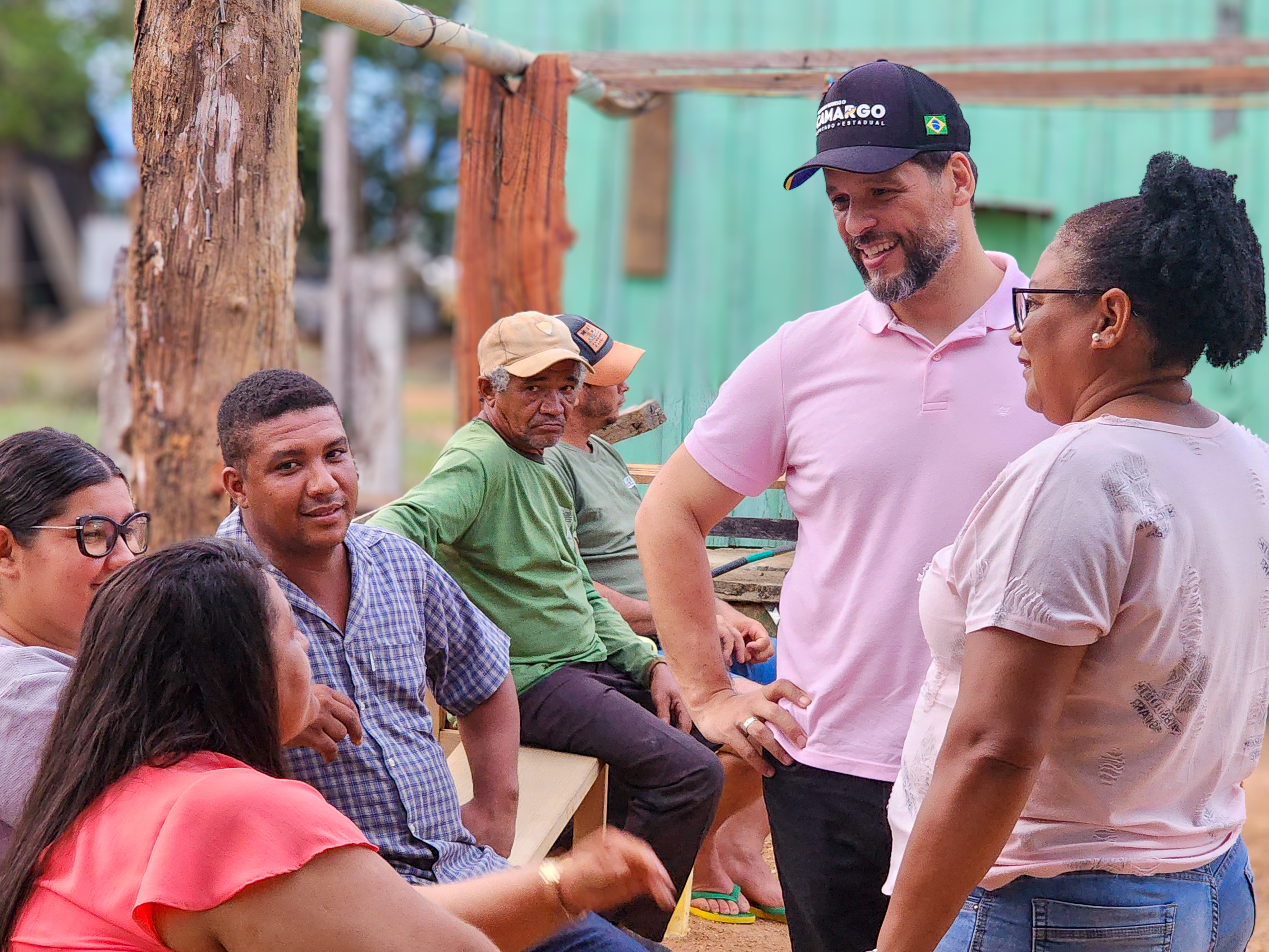 DELEGADO CAMARGO: Deputado se reúne com moradores de Terra Prometida para tratar da falta de energia