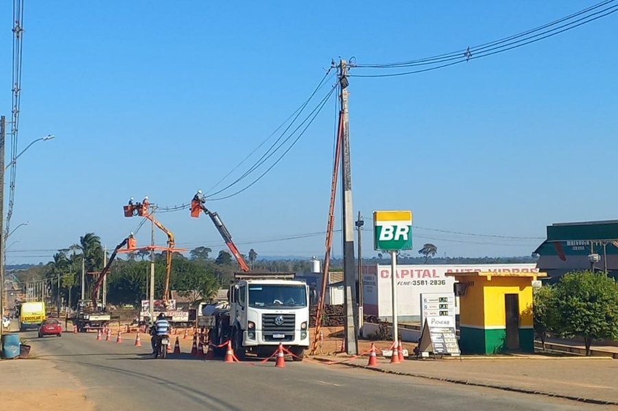 MELHORIA: Transformação energética chega em Machadinho do Oeste