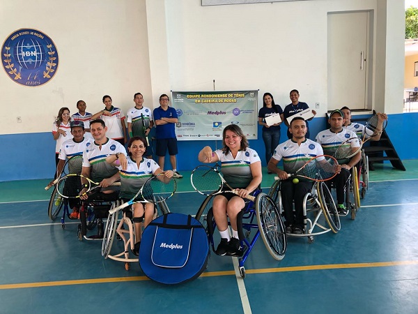 REPRESENTANTES: Equipe de RO de Tênis em Cadeira de Rodas esta pronta para competição em SP