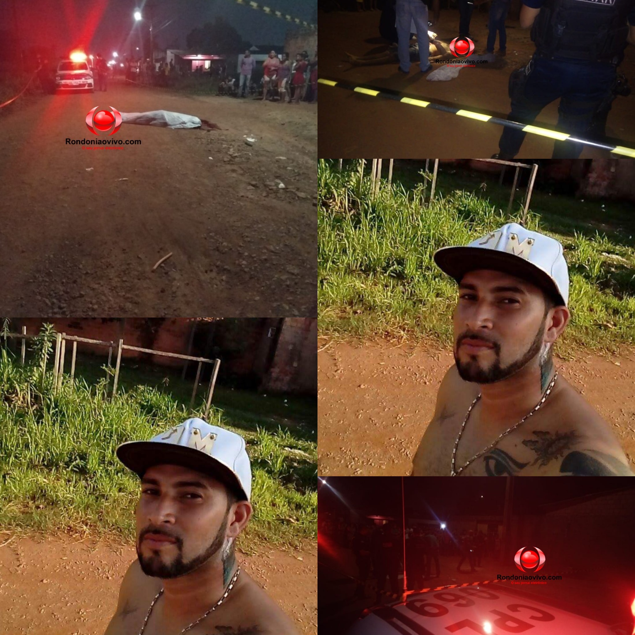 EXECUÇÃO: Jovem é morto a tiros e golpes de facão na zona Leste de Porto Velho