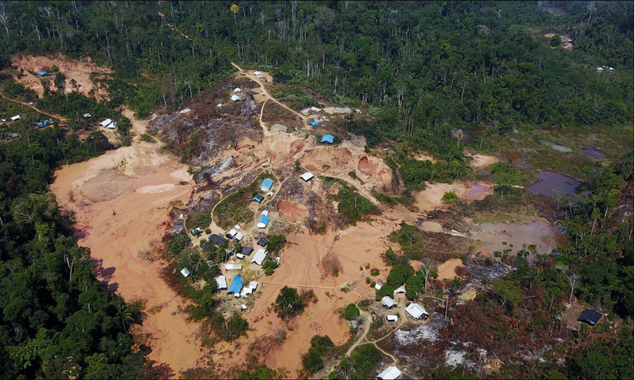 AMAZÔNIA: Garimpo ilegal em terras indígenas subiu 1.217% em 35 anos