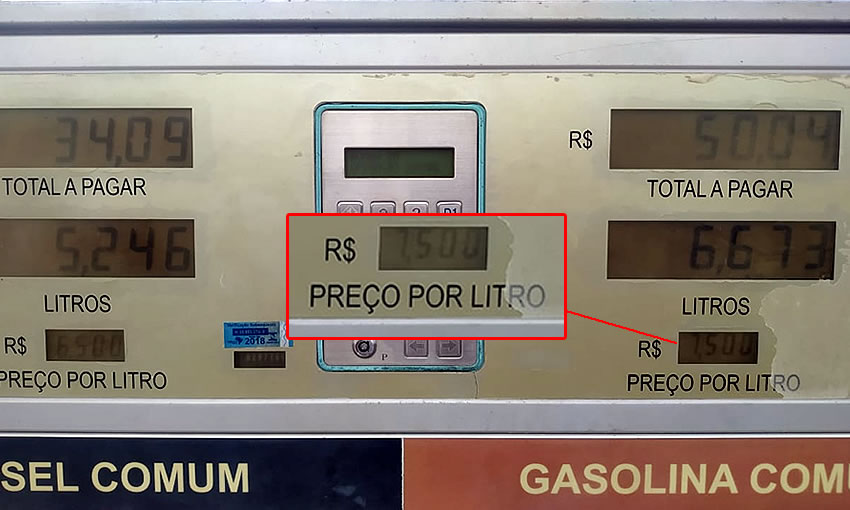 SÓ SUBINDO: Preço do litro da gasolina já está se aproximando de R$ 8 no Acre