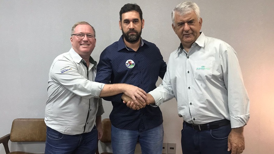 ENCONTRO: Grupo Rovema recebe visita de empresário do ramo do agronegócio