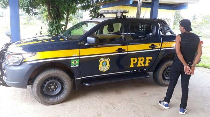 BR-364: Foragido da Justiça é preso pela PRF em Porto Velho