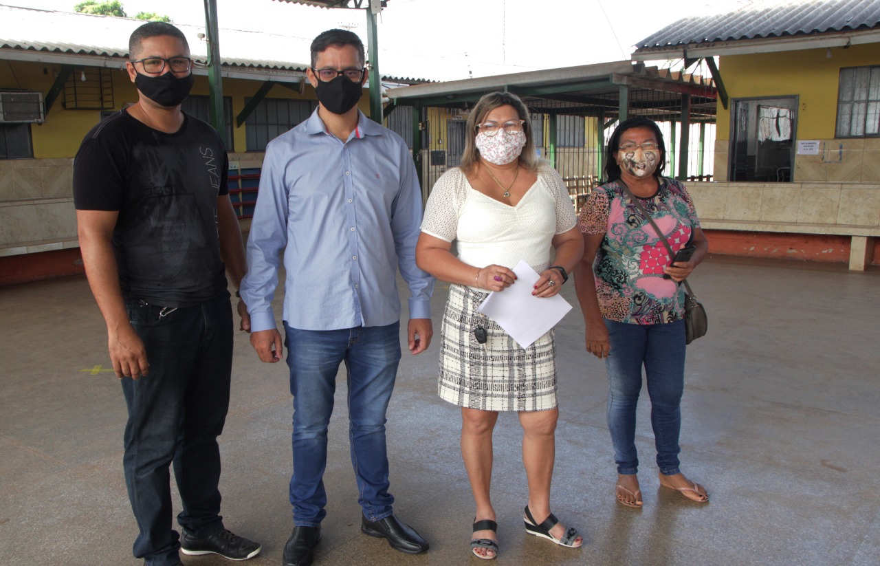 CLIMATIZAÇÃO: Escola da capital que atende quase mil alunos recebe emenda de Anderson Pereira