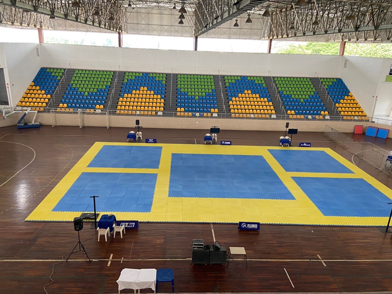 DISPUTA: Campeonato estadual de Jiu-Jitsu acontece neste fim de semana no ginásio Cláudio Coutinho