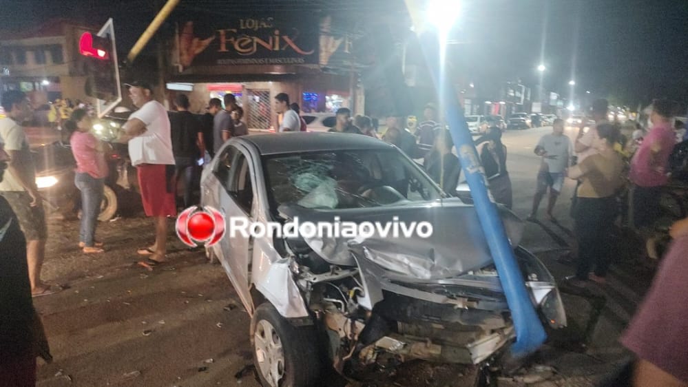 URGENTE: Grave acidente envolvendo dois carros na Amador dos Reis