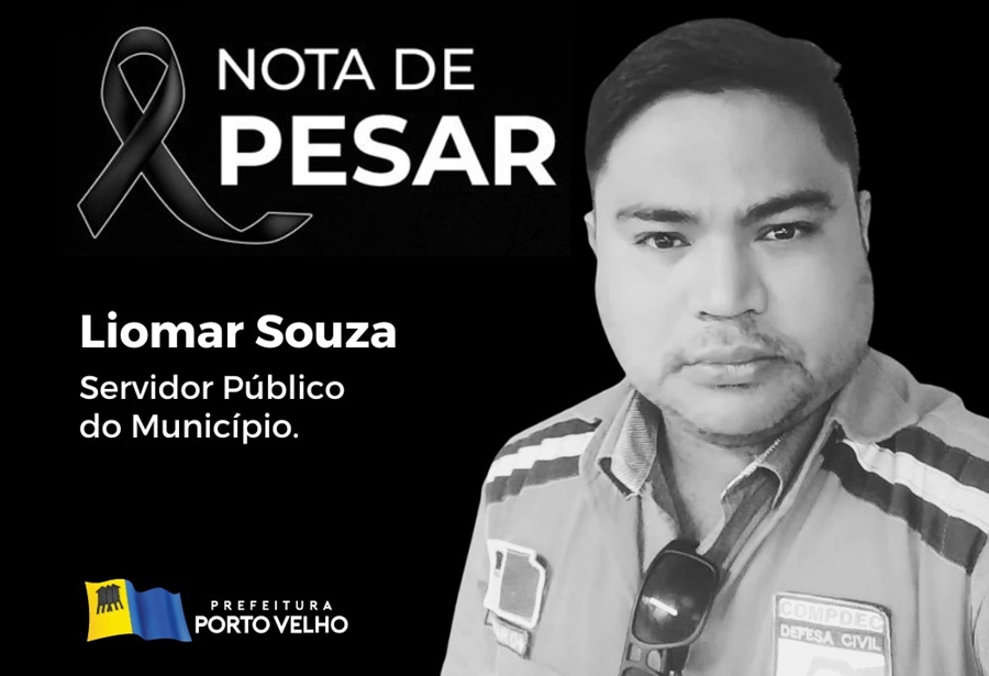 PESAR: Prefeitura emite nota pelo falecimento do servidor público Liomar Souza