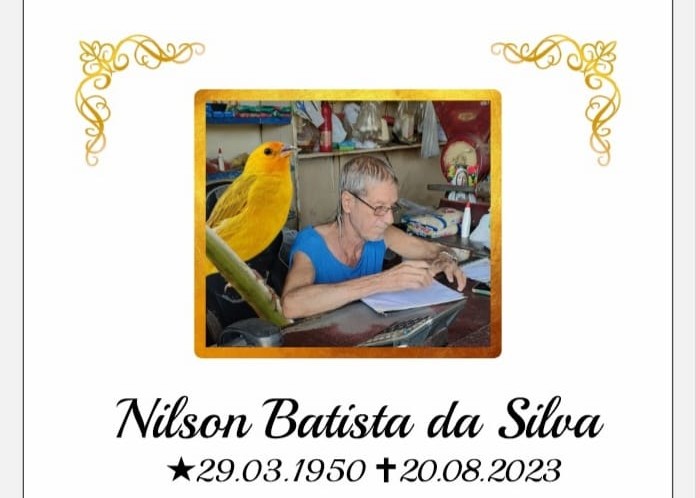 CONVITE: Missa de Sétimo Dia do comerciante Nilson Batista da Silva