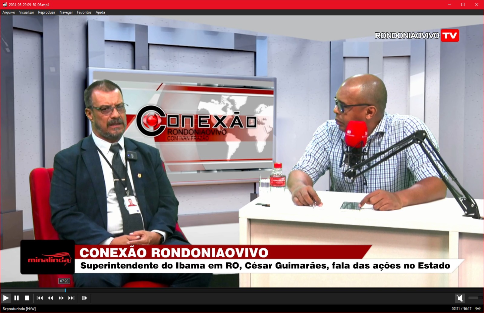 CONEXÃO RONDONIAOVIVO:  Superintendente do Ibama em RO, César Guimarães, fala das ações no Estado