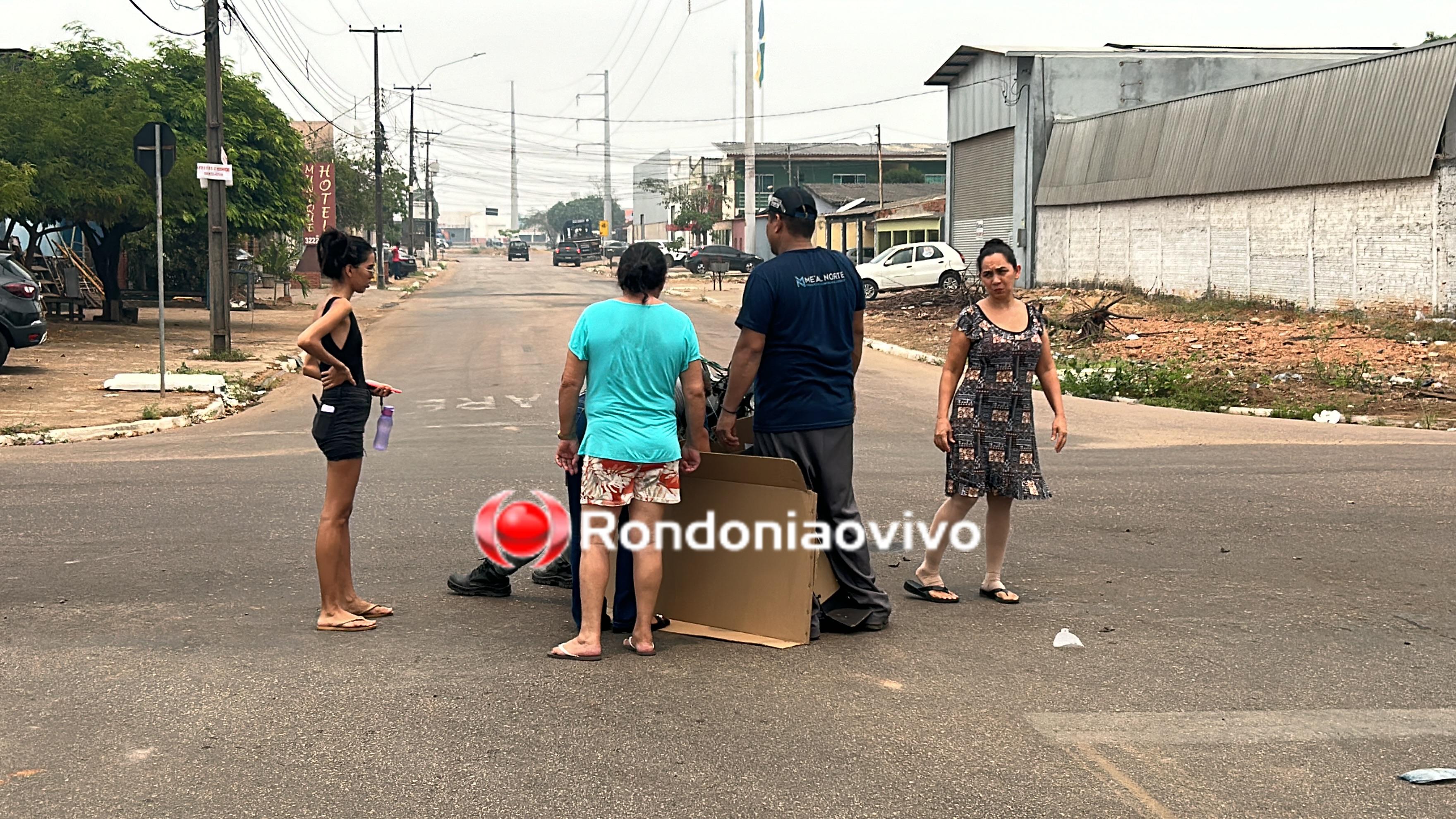 VÍDEO: Mulher invade preferencial e causa grave acidente com motociclista