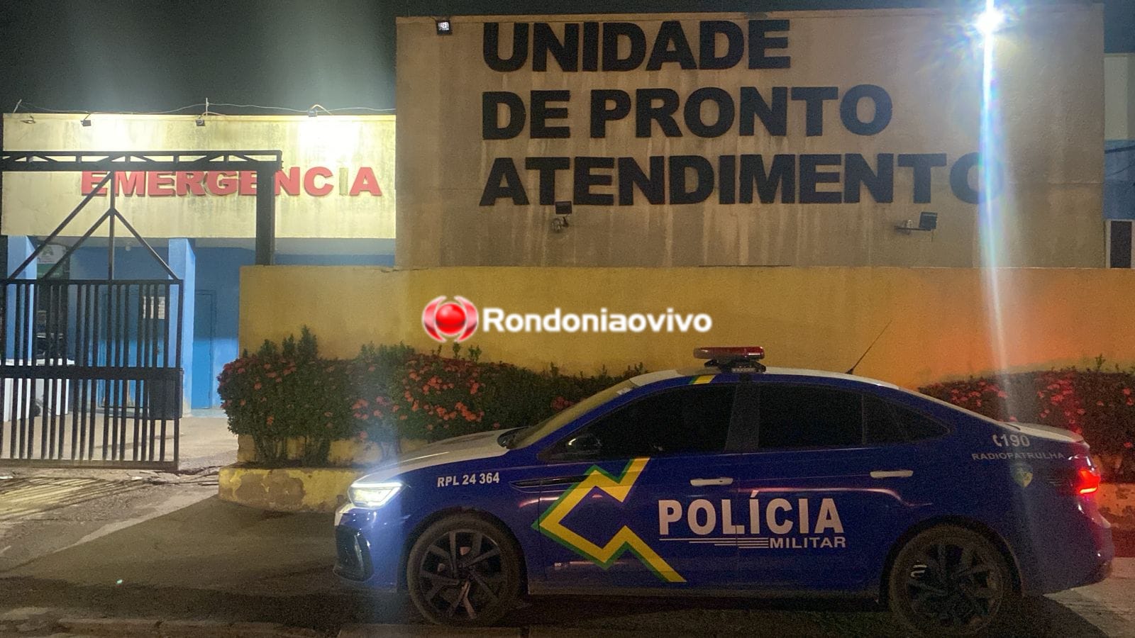 URGENTE: Homem é alvo de ataque a tiros na frente de residência em Porto Velho 