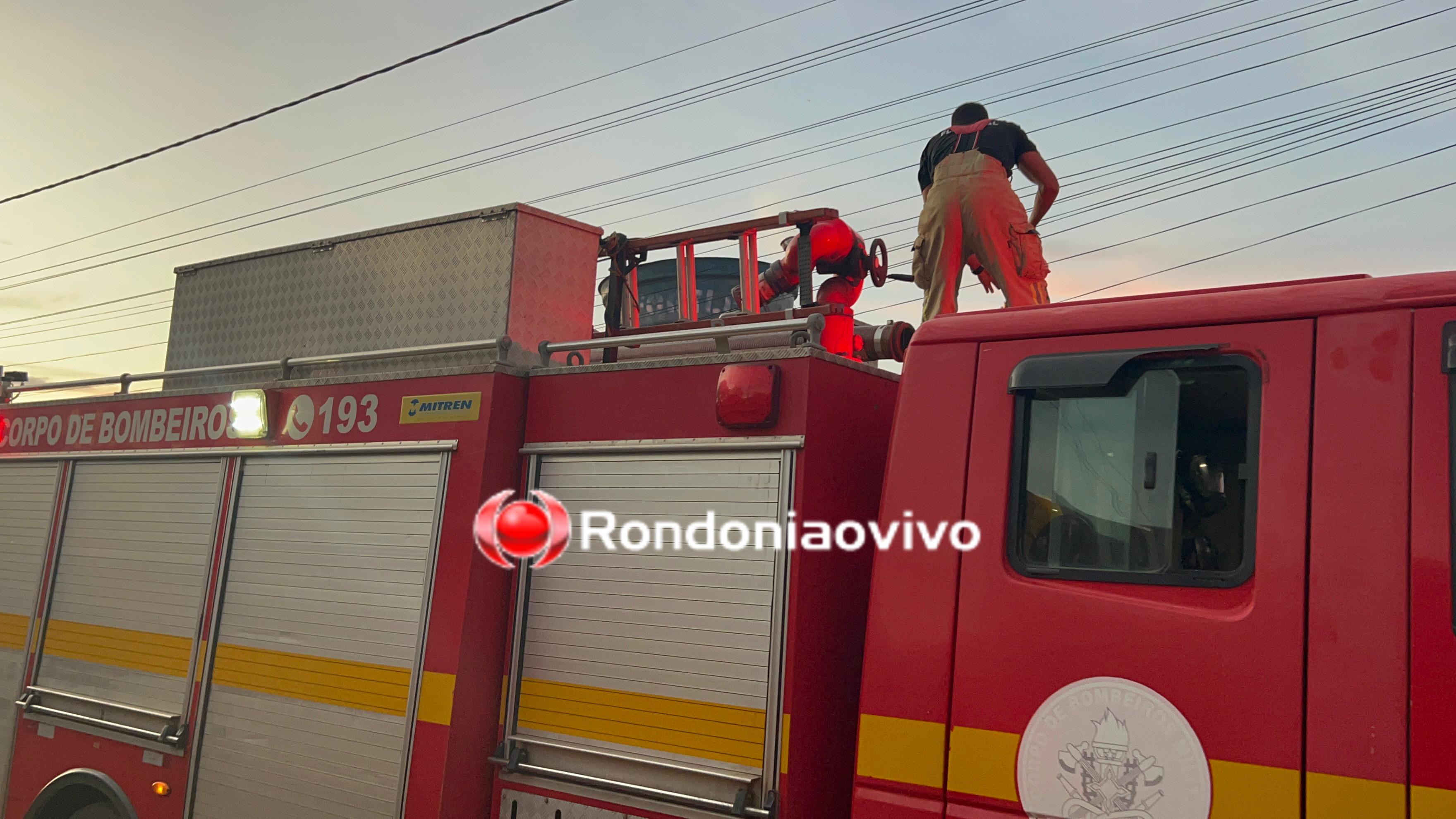 SINISTRO: Vila de apartamentos é atingida por incêndio na capital