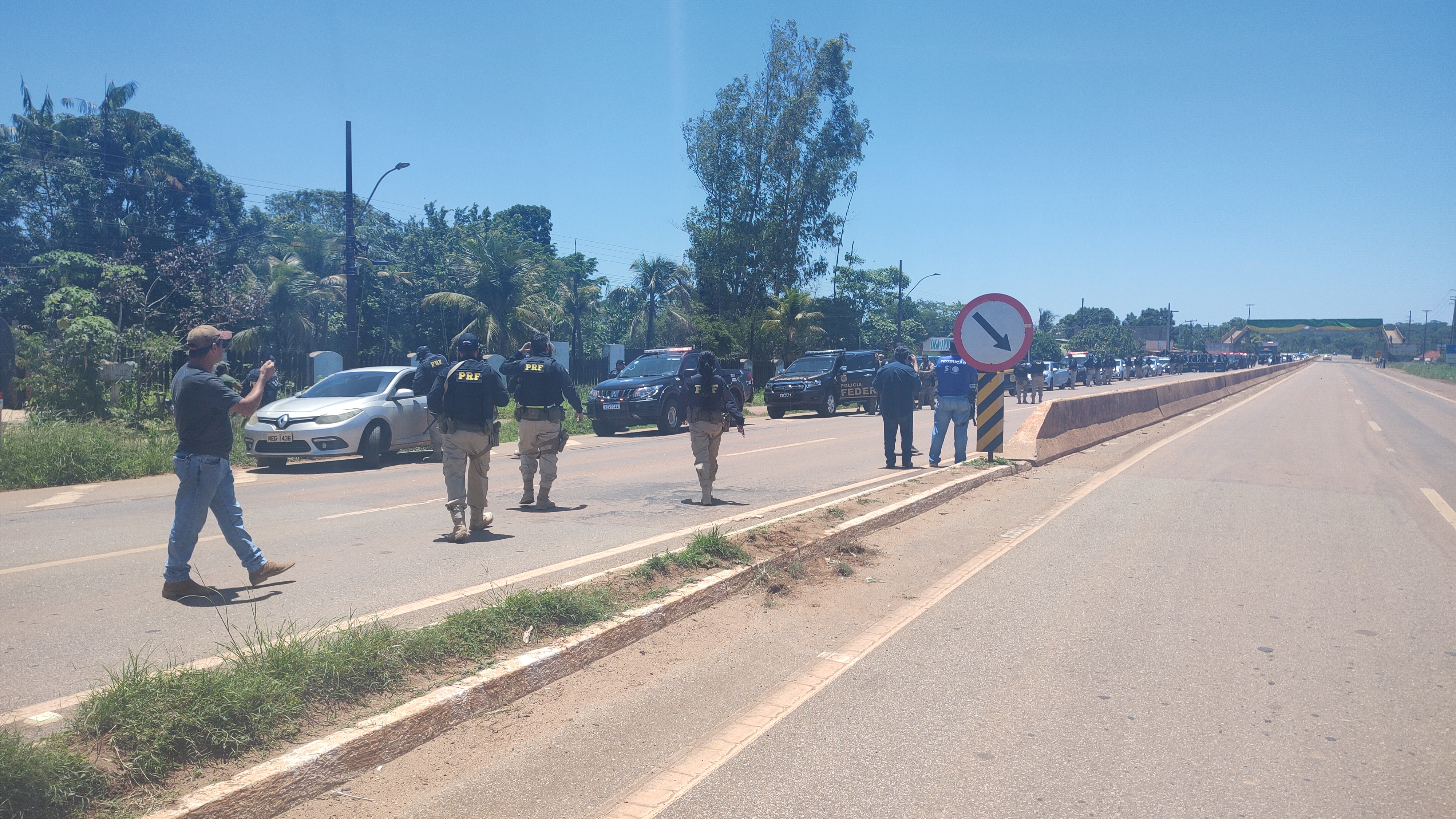 ENFRAQUECEU: Após Força Tarefa apenas dois pontos de bloqueio permanecem em rodovias de RO