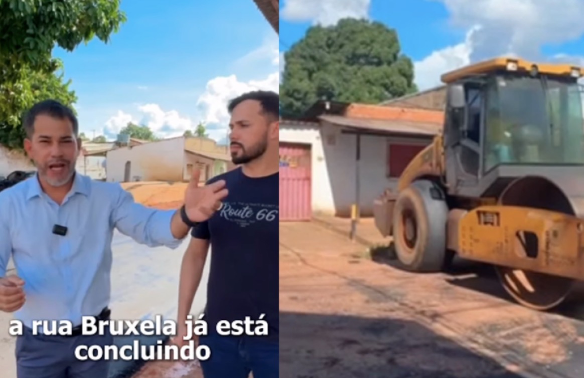 BENEFÍCIO: Vereador Nilton Souza anuncia obras de asfaltamento no bairro Novo Horizonte