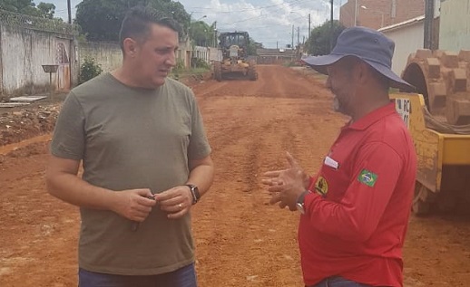 RECUPERAÇÃO: Vereador Júnior Cavalcante agradece por mais um pedido atendido no Bairro Igarapé