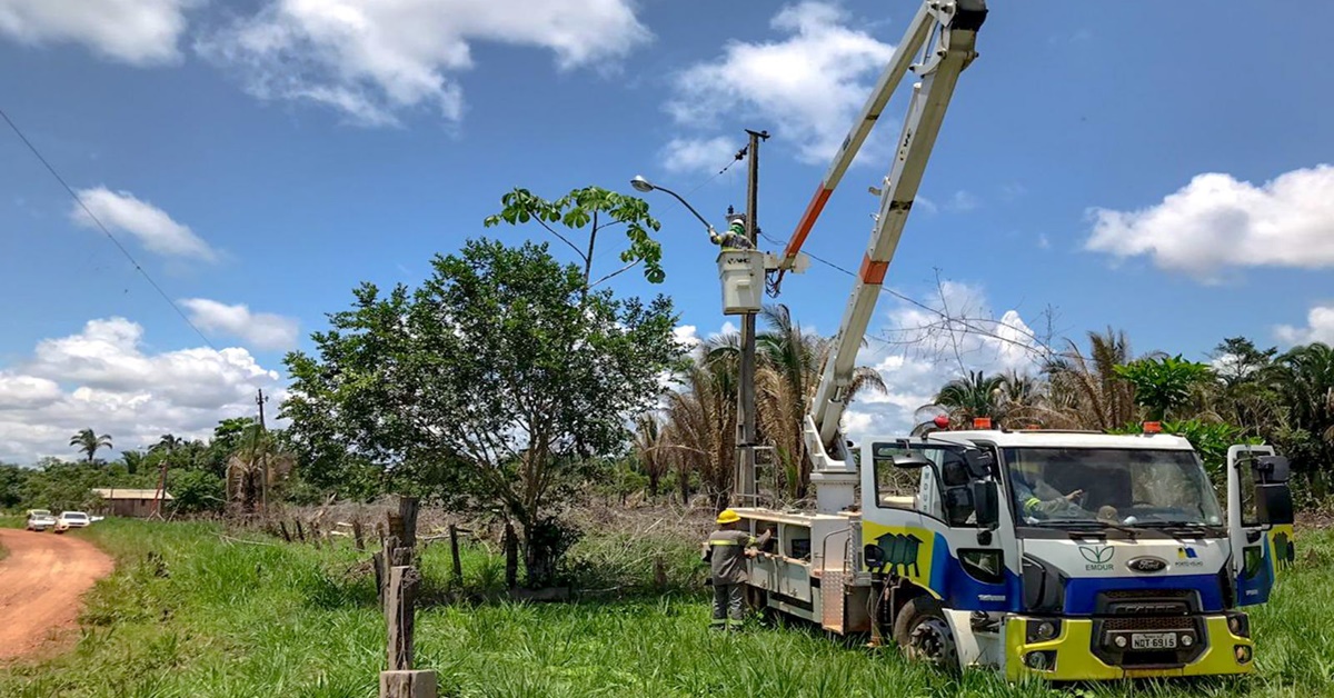 PORTO VELHO: Mais de 125 comunidades rurais recebem iluminação pública