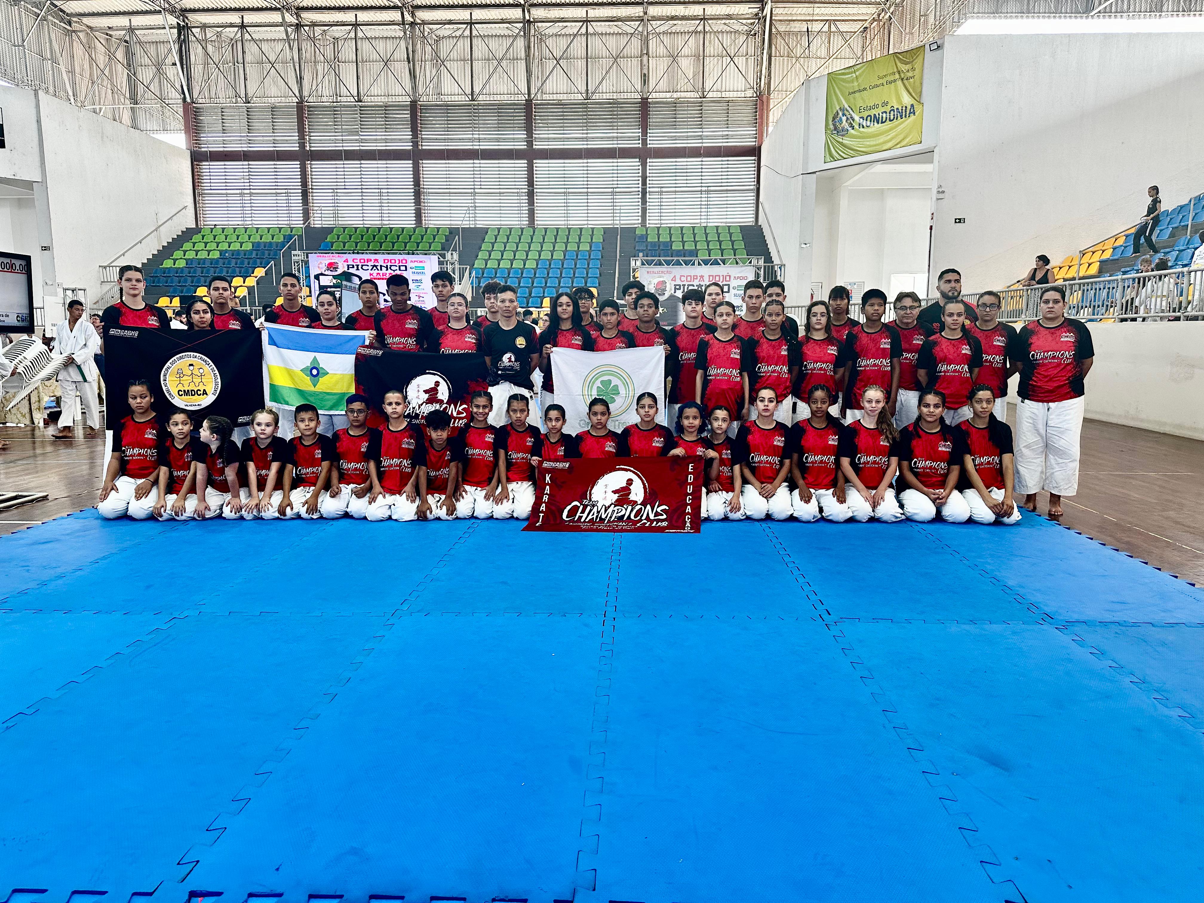 VILHENA: Atletas conquistam 46 medalhas na Copa Dojô Picanço de Karatê em PVH