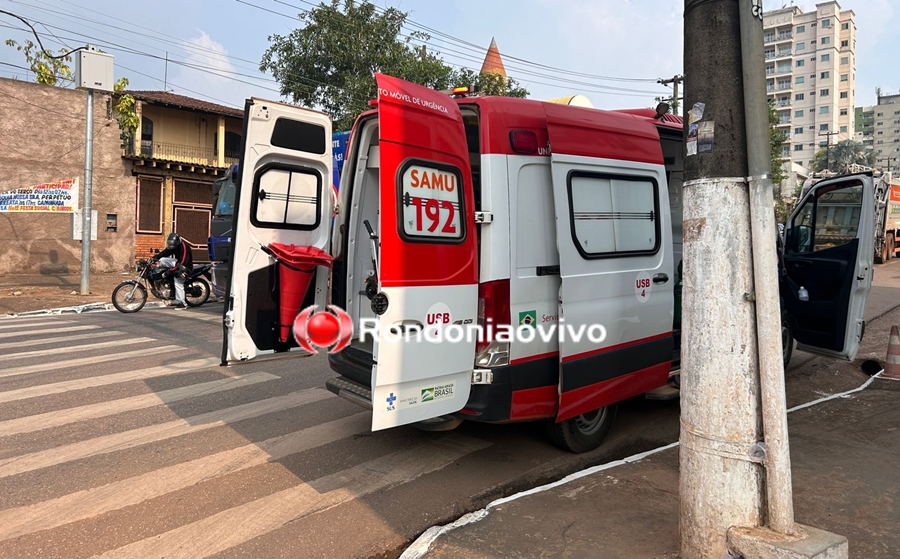 VÍDEO: Idoso é atropelado por ônibus na Avenida Imigrantes