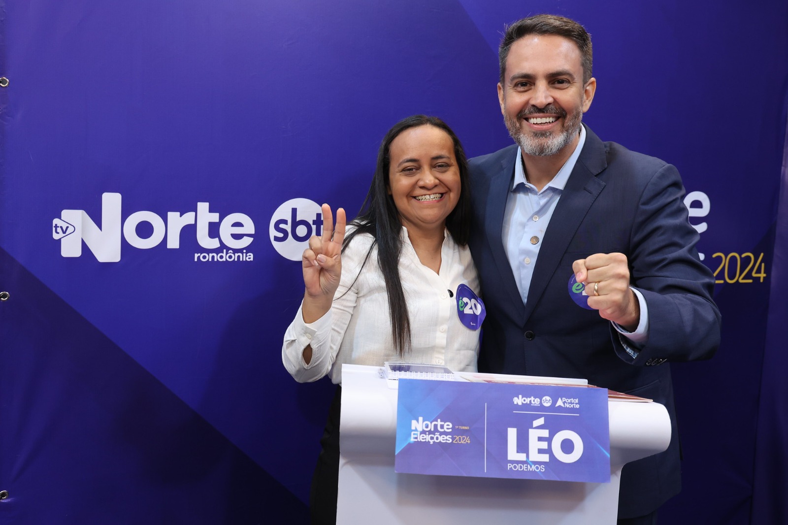 ELEIÇÕES 2024: Léo se destaca durante debate na TV Norte SBT