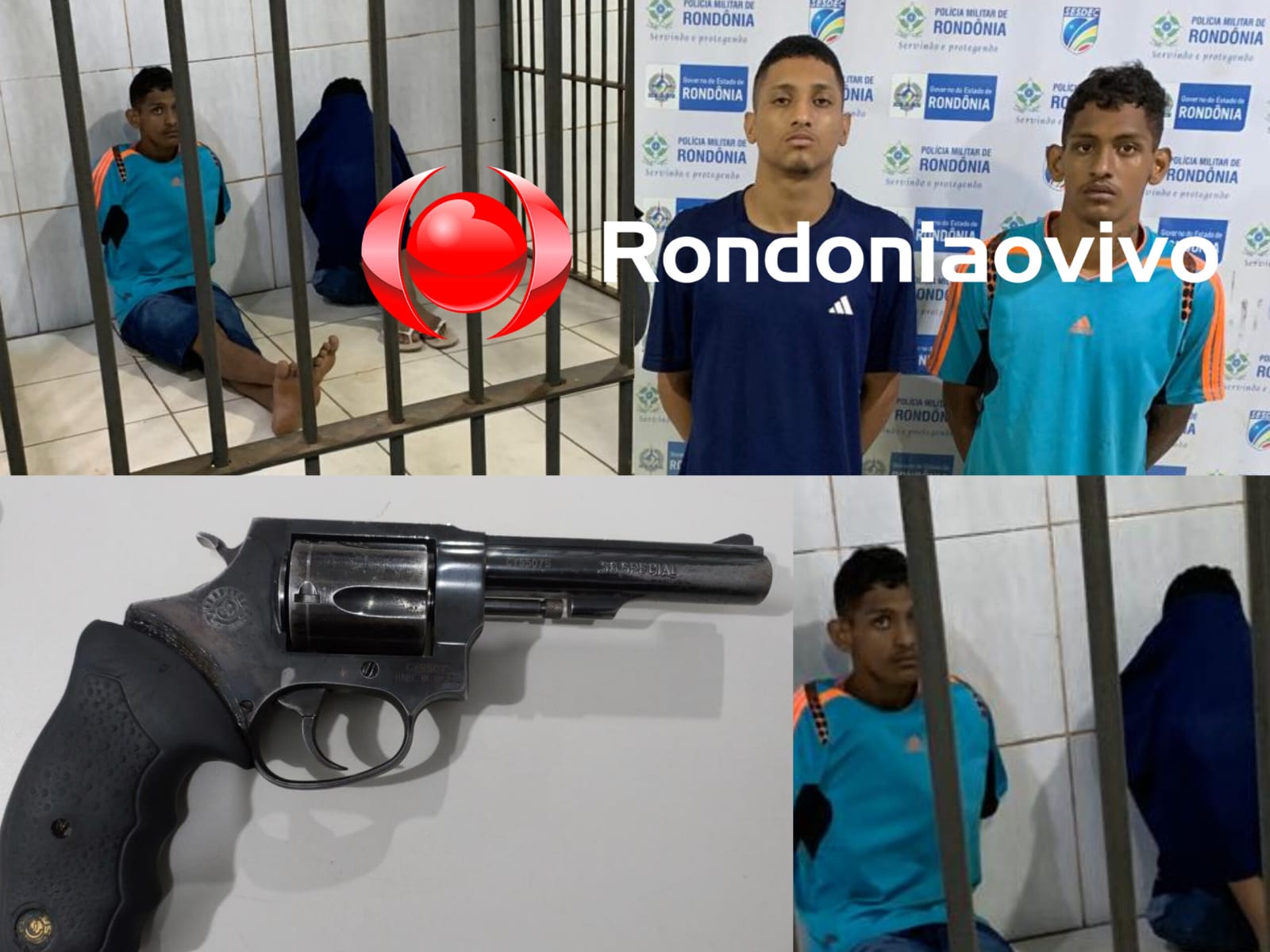 URGENTE: PF prende criminosos no Orgulho do Madeira com arma roubada no Sicoob