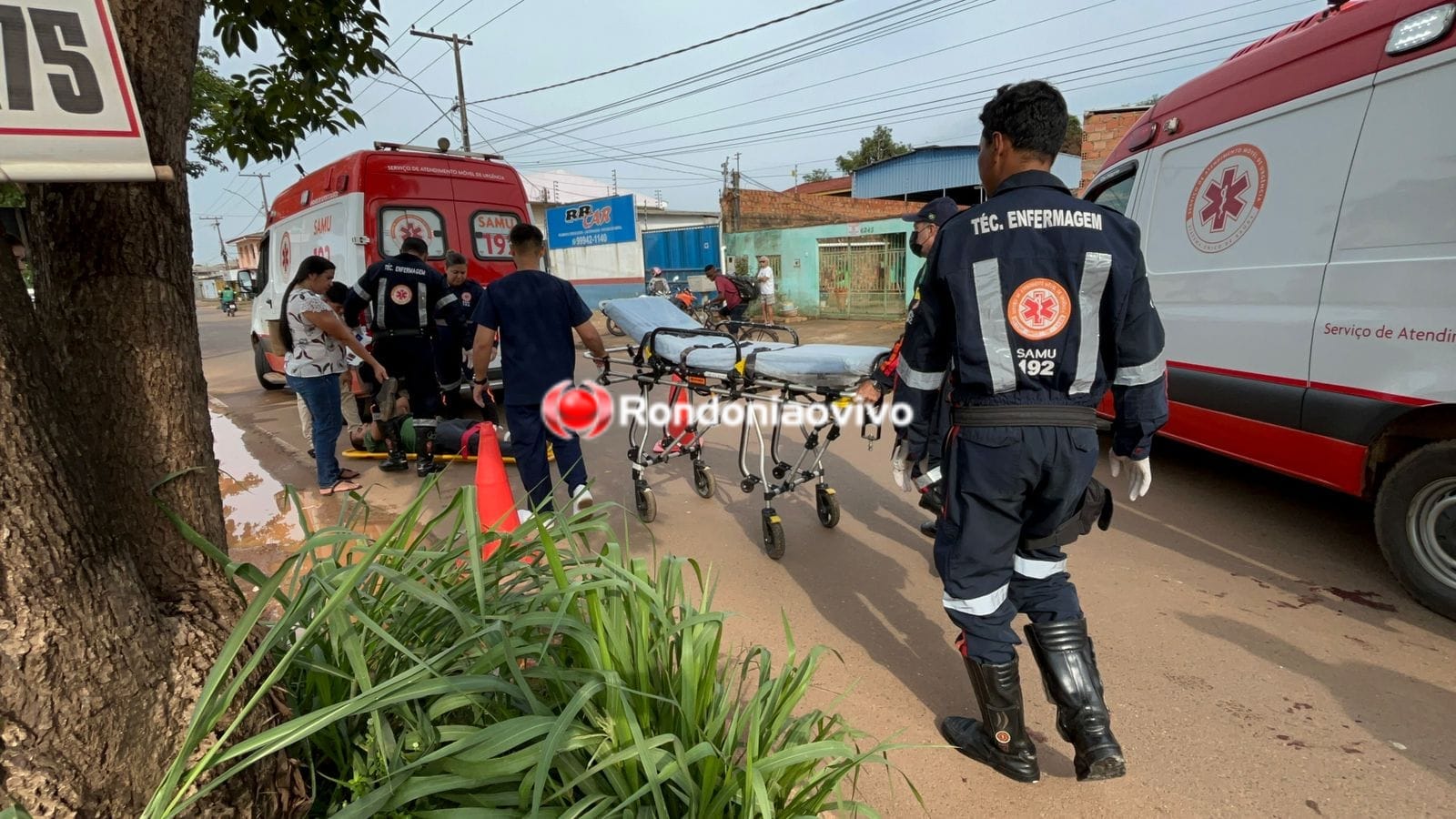 NA RIO DE JANEIRO: Violento acidente entre motos deixa vítimas em estado grave