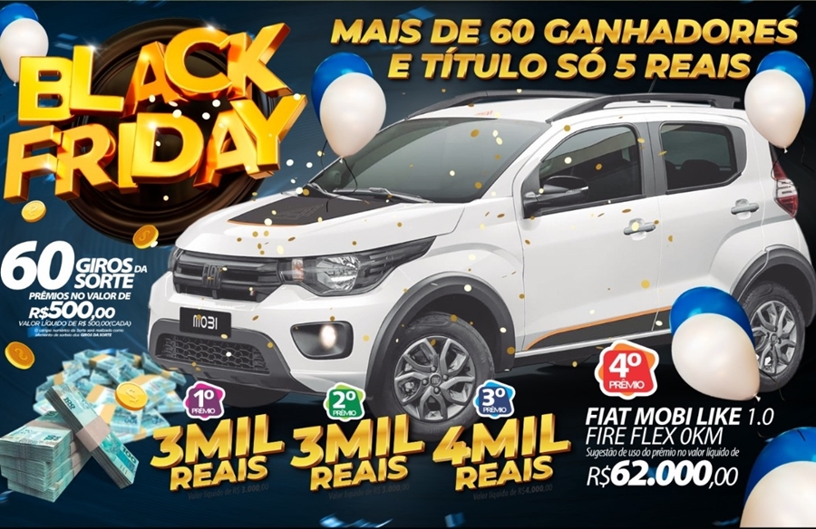 RONDÔNCAP: Domingo terá mais de 60 ganhadores, um Fiat Mobi zerinho e o Título 5 reais