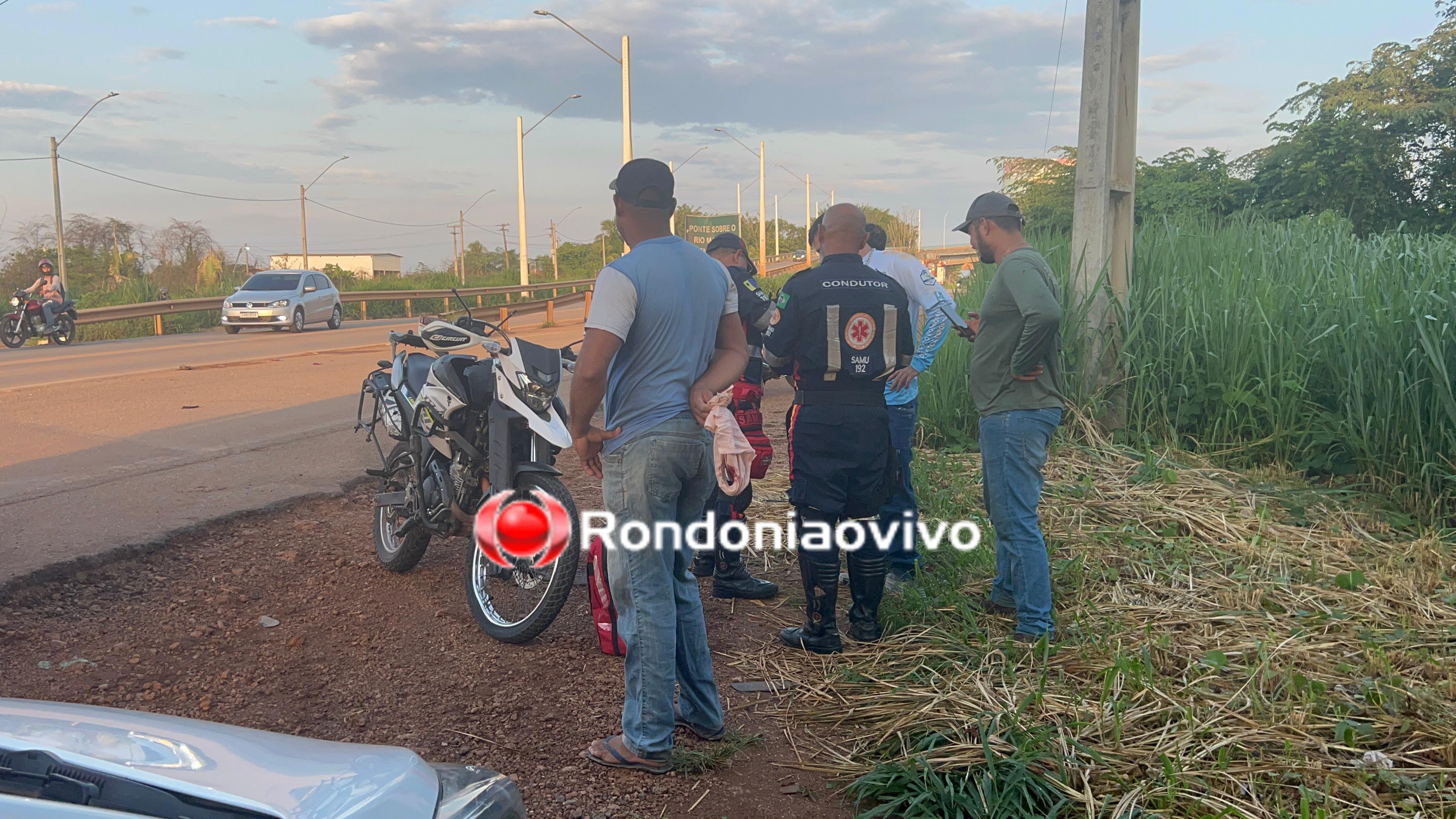 URGENTE: Grave acidente é registrado na cabeceira da ponte sobre o rio Madeira