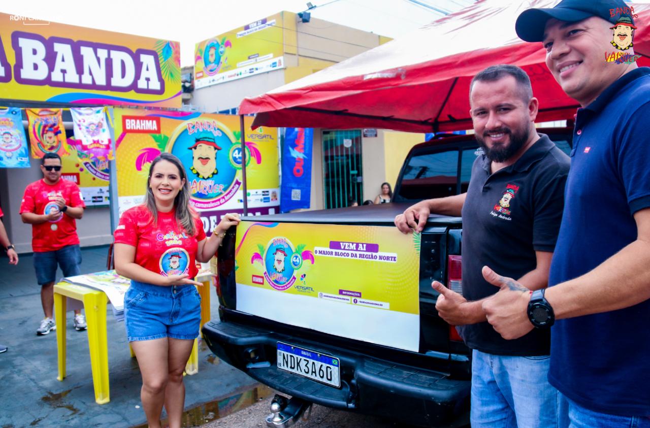 CARNAVAL 2025: Banda do Vai Quem Quer anuncia mega adesivaço para o próximo sábado (08)