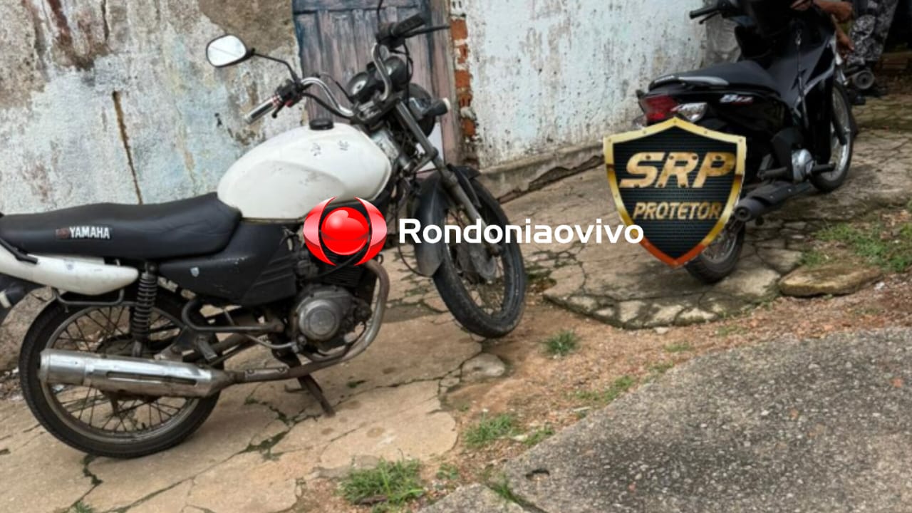 RASTREADA: Homem e mulher são presos com moto furtada na frente de igreja