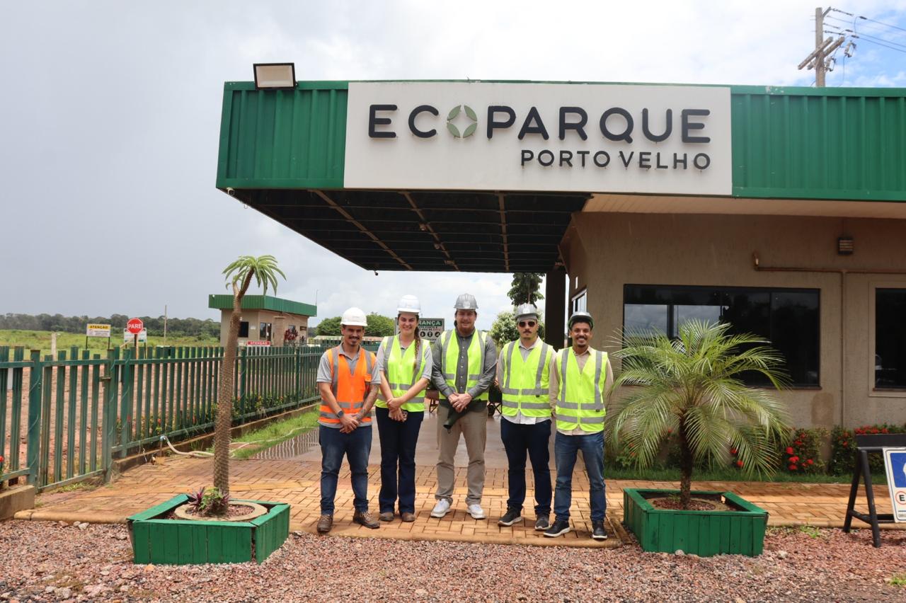 ENCONTRO: Secretário da Semusb PVH conhece operações do Ecoparque em visita técnica